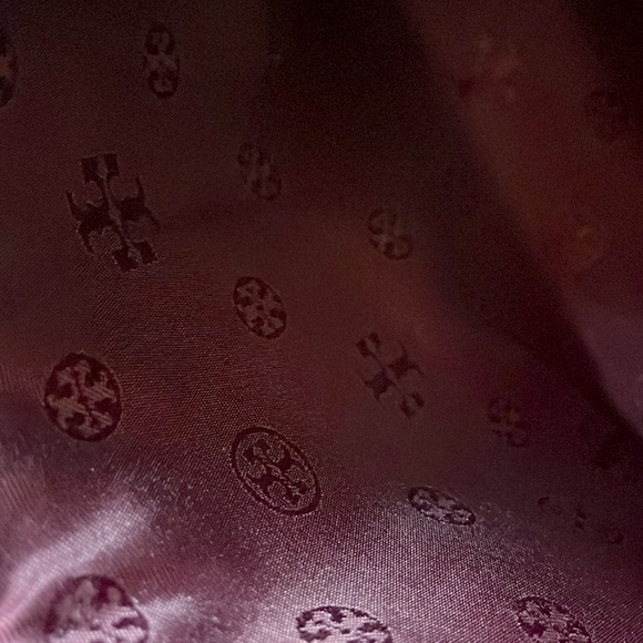 TORY BURCH EUC Burgandy tote bag. Comes with unbranded dust bag. - Picture 14 of 16